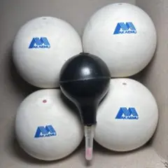 【早い者勝ち】ソフトテニス ボール アカエム 4球