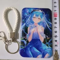 ホロライブ　雪花ラミィ　パスケース　④