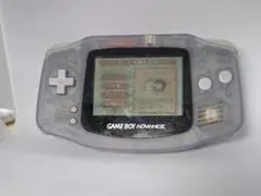 動作確認済　ゲームボーイアドバンス ミルキーブルー 本体　訳アリ