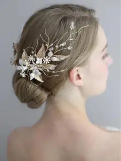 ウェディング　ヘッドアクセサリー