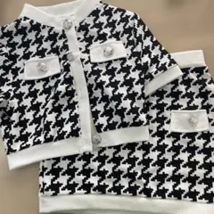 千鳥柄セットアップ