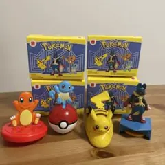 マック ポケモン ハッピーセット 4種セット ピカチュウ 他