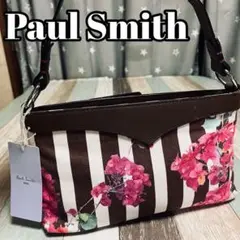 Paul Smith (ポールスミス)レディース花柄ミニトートバッグハンドポーチ