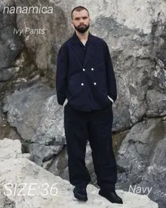 nanamica Ivy Pants 36 ナナミカ アイビーパンツ Navy