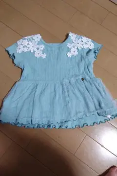 訳あり！！petit main チュール付きトップス80