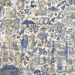❤︎yukiemon 「冬支度」❤︎ 綿１００% 1０８cm ×50cm オックス