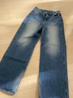 wego ウォッシュデニムパンツ