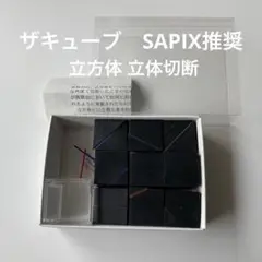 ザ・キューブ　立体図形模型　教材 sapix 教材 立体模型 ザ キューブ 中学受験算数の通販 by さくら