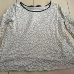 INDEX レース長袖Tシャツ M ホワイト