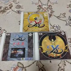 PCエンジン　イース I・II III IV CD-ROM 3本セット