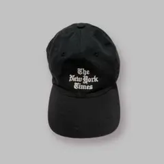 NY Times Logo Cap Black
