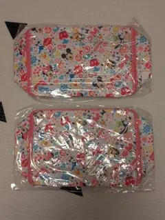 【新品未開封】ミッキー&フレンズ　マルチポーチ2個セット