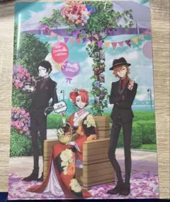 文スト　非売品 尾崎紅葉 芥川龍之介 中原中也 クリアファイル DARSコラボ