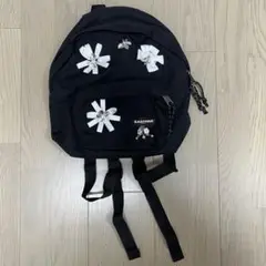 ♡チェスティ／Chesty♡イーストパック♡フラワーリュック小サイズ♡ブラック♡ ♡チェスティ／Chesty♡イーストパック♡フラワーリュック小