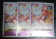 ワンピースカード ナミ R 3枚 THE BEST2