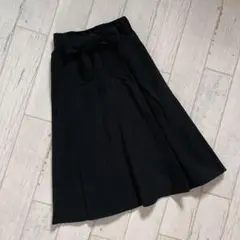 リボンベルト付き♡スエードフレアスカート