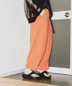 ニコアンド　[MODE NORM CORE]シャカバルーンボリュームパンツ