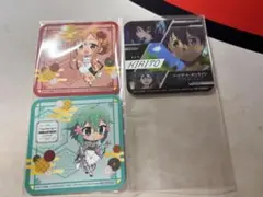ソードアート・オンライン　アニメイトコラボカフェ　コースター　3種セット