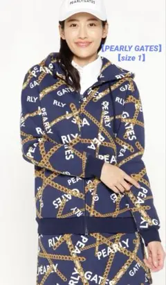 新品正規品【PG/1】パーリーゲイツセットアップパーカースカートダンボールニット