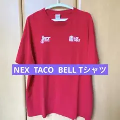 NEX Taco Bell ロゴ Tシャツ XL レッド