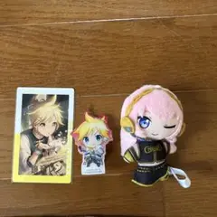 鏡音レン カード＆クリップセット 巡音ルカ　マスコット