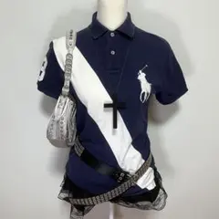 00's y2k Ralph Lauren ラルフローレン ポロシャツ ロゴ