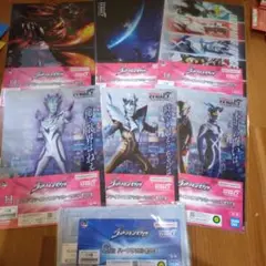 一番くじ　ウルトラマンゼロ　クリアファイル６種＆タオル1種