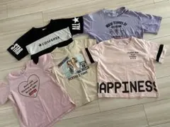 130サイズconverse等Tシャツ5枚セット
