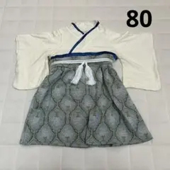 Sweet Mommy 袴ロンパース　男の子　80 グリーン