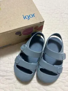 イゴール igor BONDI ボンディサンダル 13cm(EU22)オーシャン