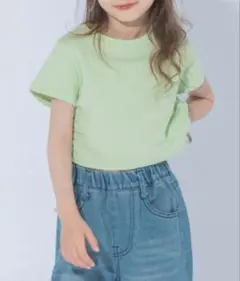アーバンチェリー　130 Tシャツ　ショート丈　130 グリーン