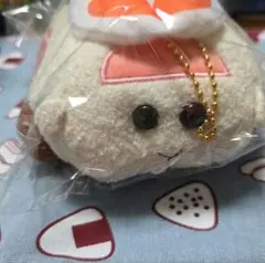 【匿名】モルカー　エビ　ぬいぐるみ　キーホルダー　タグ付き