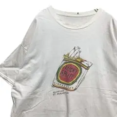 BJOR タバコ Tシャツ 古着 ラッキーストライク マリファナ ジョイント