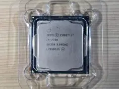 Intel Core i7-7700 CPU LGA 1151（付属品付き）