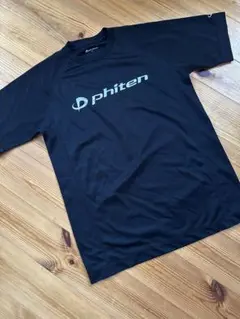 phiten ファイテン　ブラック　Tシャツ　S
