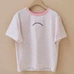THEATRE PRODUCTS ストライプTシャツ 半袖