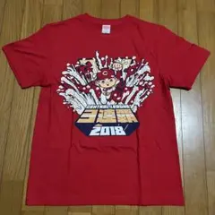 未使用★広島東洋カープ Tシャツ Mサイズ 2018年セ・リーグ優勝3連覇記念
