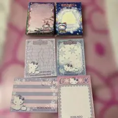 キティ⭐︎ご当地(バラメモ)400枚 雪うさぎ.チャーミー等　200✖︎2 おまけ付