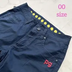 パーリーゲイツPEARLY GATES ゴルフ ネイビー パンツ レモン 00