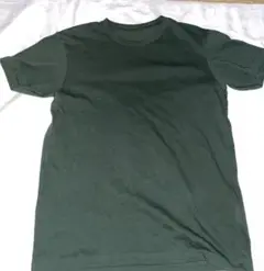 UNIQLO ドライカラークルーネックTシャツ ダークグリーン