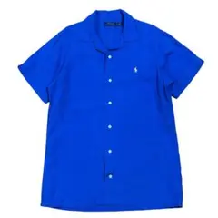 Polo Ralph Lauren オープンカラー リネンシャツ