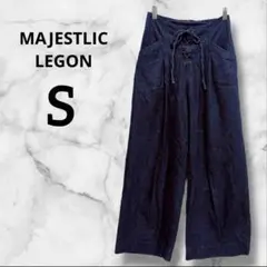 MAJESTLIC LEGON マジェスティックレゴンワイドパンツ ダークブルー
