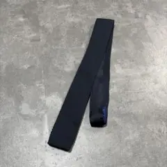 UNIQLO basic design navy knit necktie