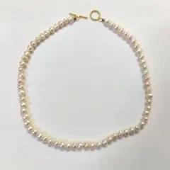 バロックパールネックレス　40cm