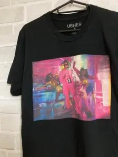 USHER Tour Tシャツ ブラック Sサイズ