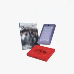 TXT トゥバ SANCTUARY 3形態セット 新品未開封 アルバム 【傷あり