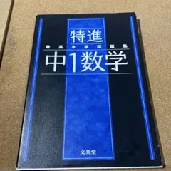 最高水準問題集 特進 中1数学