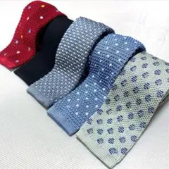 ニットネクタイ 5本セット