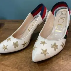 GUCCI グッチ ハチ×スター パンプス