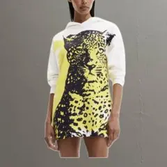 Desigual Leopard Graphic Tee XL BIG